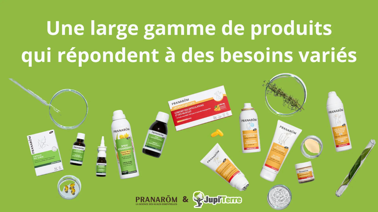 Pranarom : une large gamme de produits