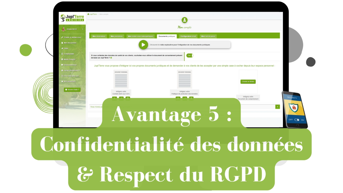 Avantage 5 : Sécurité et confidentialité des données conformément au RGPD